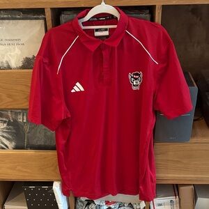 Adidas Red Polo with Logo